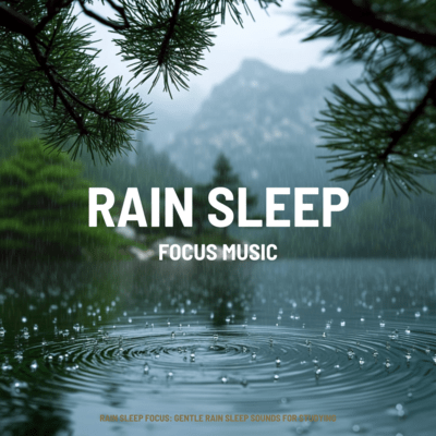 Rain Sleep Focus: Gentle Rain Sleep Sounds for Studying Front Cover