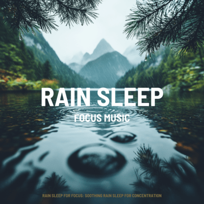 Rain Sleep for Focus: Soothing Rain Sleep for Concentration Front Cover