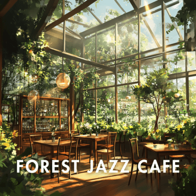 Tranquil Forest Jazz: Chill Vibes for Study Front Cover