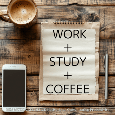 Study Café: Chill Music for Concentration Front Cover