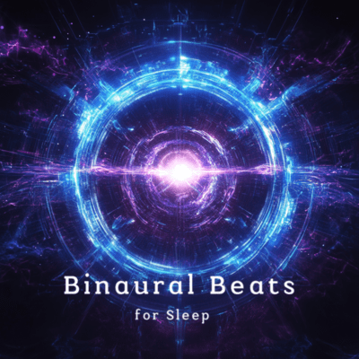 Deep Sleep Binaural Beats for Relaxation Front Cover