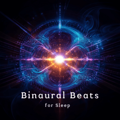 Sleep Inducing Binaural Beats for Restful Nights Front Cover