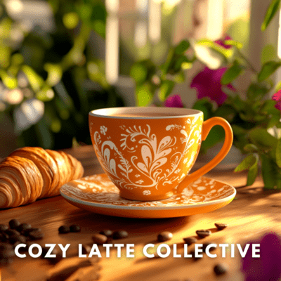 Cozy Nights with Latte and Jazz Front Cover