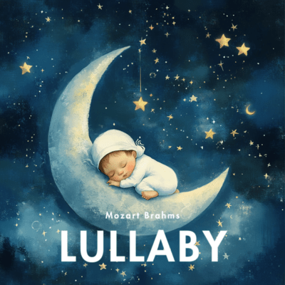 Restful Nights with Mozart & Brahms Lullabies Front Cover