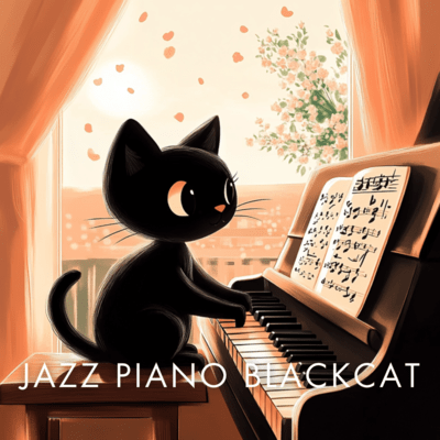 Blackcat Jazz: Uplifting Piano for Every Occasion Front Cover