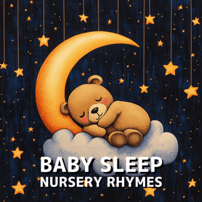 Relaxing Nursery Rhymes for Baby Sleep Front Cover