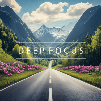 Deep Focus Flow: Relaxing Sounds for Mindfulness Front Cover