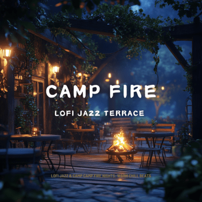 Warm Camp Fire Sleep: Crackling Fire ASMR for Deep Rest Front Cover