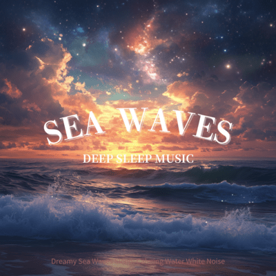 Dreamy Sea Waves Sleep: Calming Water White Noise Front Cover