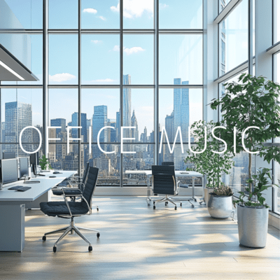 Productive Office: Energizing Sounds for Work Front Cover