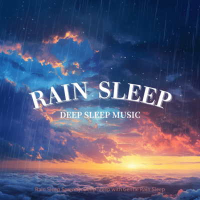 Rain Sleep Lofi Jazz: Cozy Rain Sleep & Chill Music Front Cover