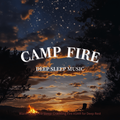 Lofi Jazz & Camp Camp Fire Nights: Warm Chill Beats Front Cover