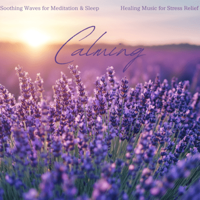Soothing Waves for Meditation & Sleep ~ Healing Music for Stress Relief Front Cover