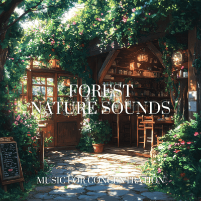 Nature's Embrace: Soothing Music for Deep Focus Front Cover