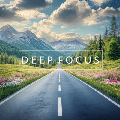 Focused Mind: Deep Sounds for Intense Work Front Cover