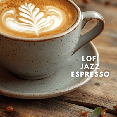 Energizing Espresso: Music for Creative Focus Front Cover