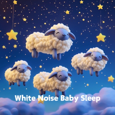 Gentle White Noise to Help Baby Sleep Quickly Front Cover