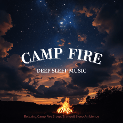 Fireside Sleep Serenity: Sleep to the Sound of a Camp Fireのジャケット写真