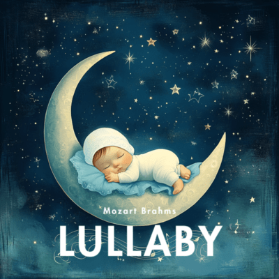 Nighttime Lullabies by Mozart and Brahmsのジャケット写真