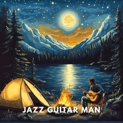 Jazz Guitar Experience: Chill Sounds for Study Front Cover
