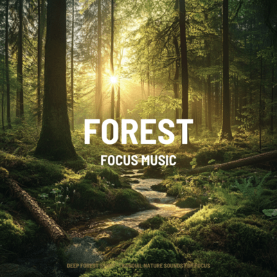 Deep Forest Study: Tranquil Nature Sounds for Focusのジャケット写真