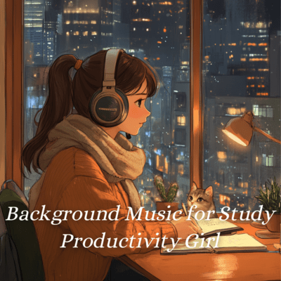 Productive Vibes: Music for Study and Work Front Cover