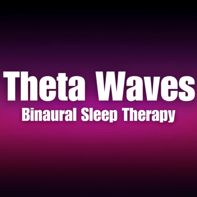 Theta Waves Binaural Sleep Therapy Front Cover