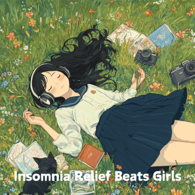 Dreamy Beats: Girls' Sleep Soundtrack Front Cover