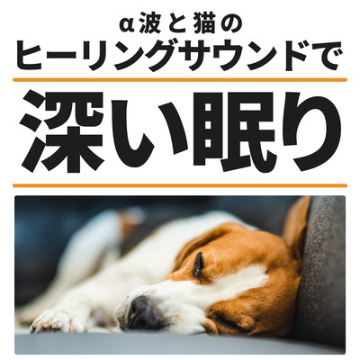 Deep sleep with alpha waves and cat healing sounds Front Cover