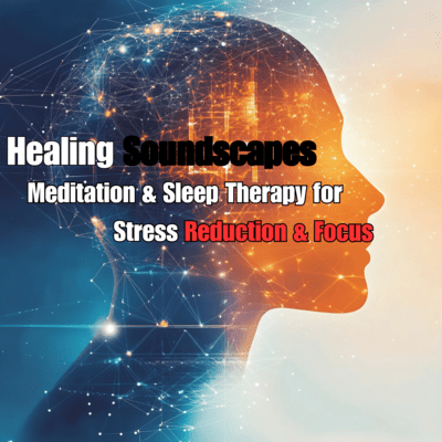 Healing Soundscapes Meditation & Sleep Therapy for Stress Reduction & Focus Front Cover