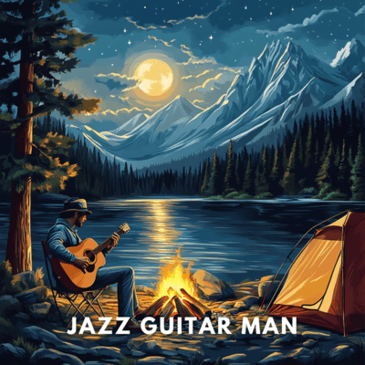 Jazz Guitar Escape: Soothing Sounds for Mindfulness Front Cover