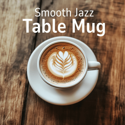 Chill Morning Jazz with Smooth Jazz Table Mug Front Cover