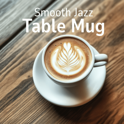 Smooth Jazz Table Mug Background Jazz for Coffee Time Front Cover