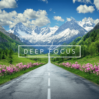 Deep Focus Sounds for Work and Study Flow Front Cover