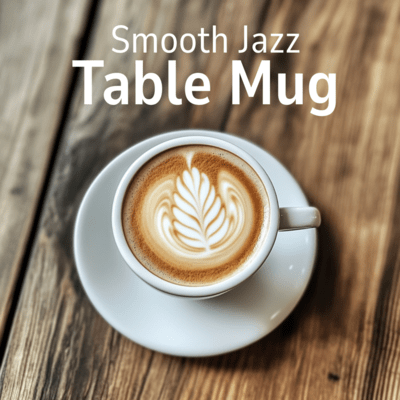 Smooth Jazz Table Mug Calm Jazz Vibes for Coffee Lovers Front Cover