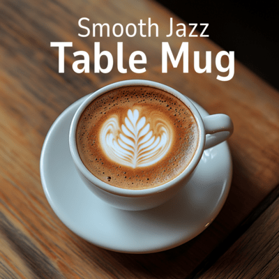 Smooth Jazz Table Mug Coffee Shop Background Music Front Cover