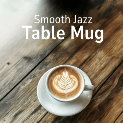 Relaxing Jazz Café by Smooth Jazz Table Mug Front Cover