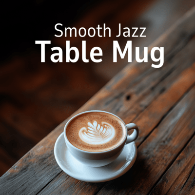 Smooth Jazz Table Mug Chillout Jazz for Study & Work Front Cover