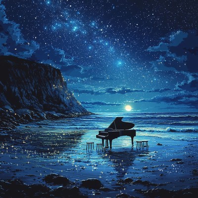 Ultimate Deep Sleep Piano and Sound of Waves - Healing Sound to Balance the Autonomic Nervous System - Front Cover