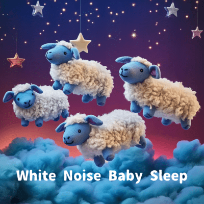 Deep Sleep White Noise for Babies Calming Sounds Front Cover