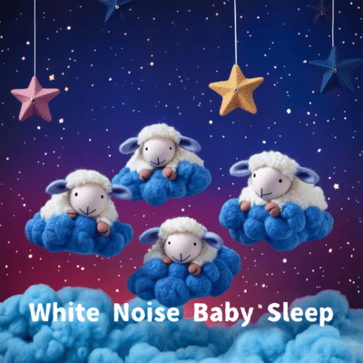 Soothing White Noise Baby Sleep Deep Relaxation Front Cover