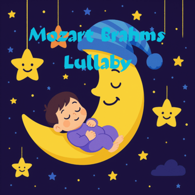 Soothing Baby Sleep Lullabies - Brahms & Mozart Classics Front Cover