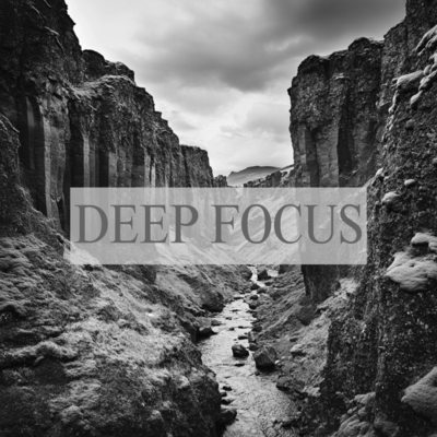 Deep Focus Music for Studying and Working Front Cover