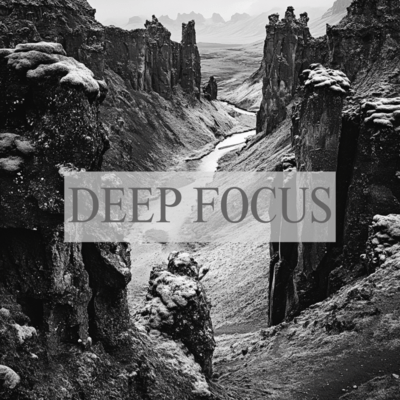 Deep Focus Background Music for Productivity Front Cover