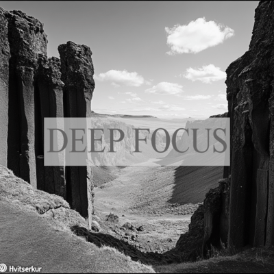 Deep Focus Flow Concentration Music Front Cover