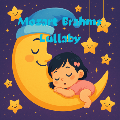 Relaxing Baby Sleep Music - Mozart & Brahms Editionのジャケット写真