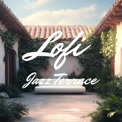 LOFI Terrace Calm Jazz Tunes for Work Front Cover