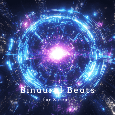 Delta Wave Dreams: Binaural Beats for Deep Sleep and Relaxation Front Cover