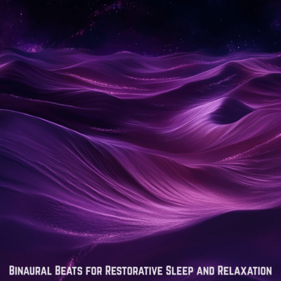 Binaural Beats for Restorative Sleep and Relaxation Front Cover