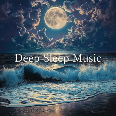 Tranquil Nights: Deep Sleep Music with Soothing Solfeggio Frequencies Front Cover